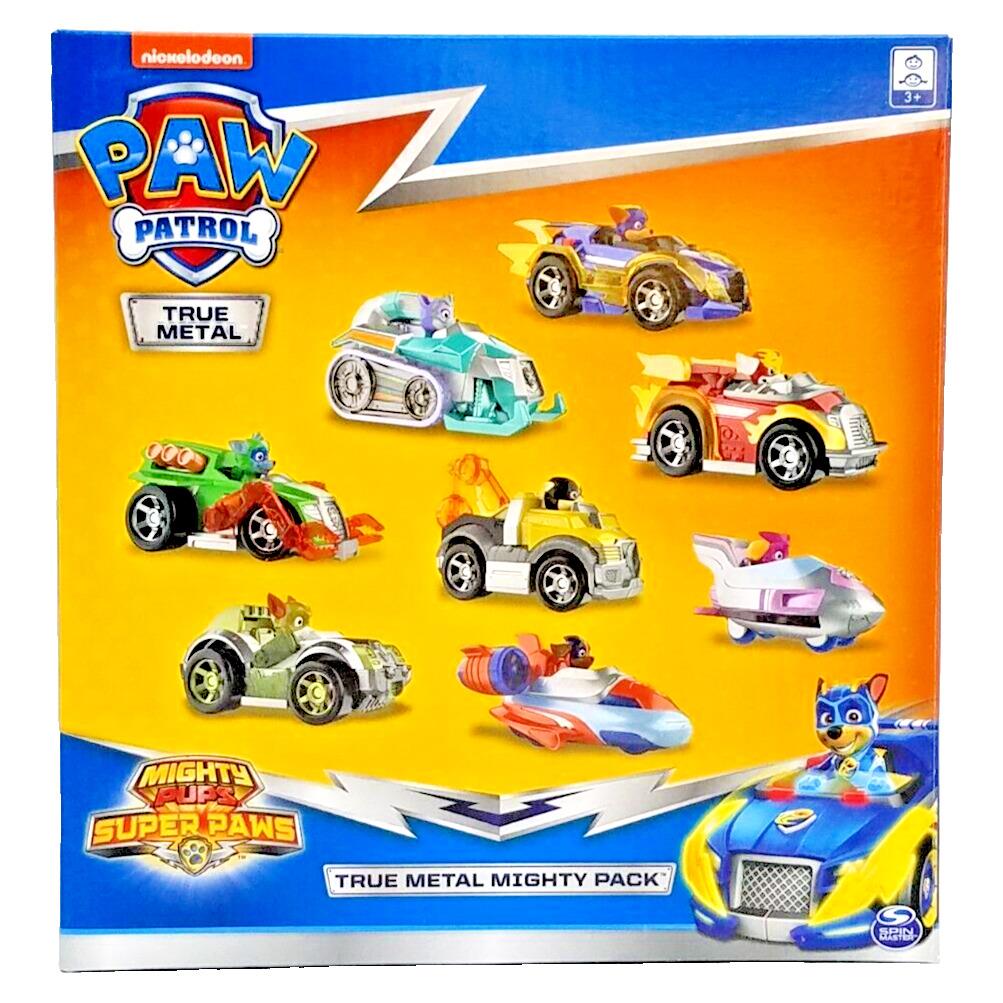 Paw Patrol True Metal Marshall Rubble Skye Chase Zuma Rocky Tracker Everest Vhtf - Multi-Color