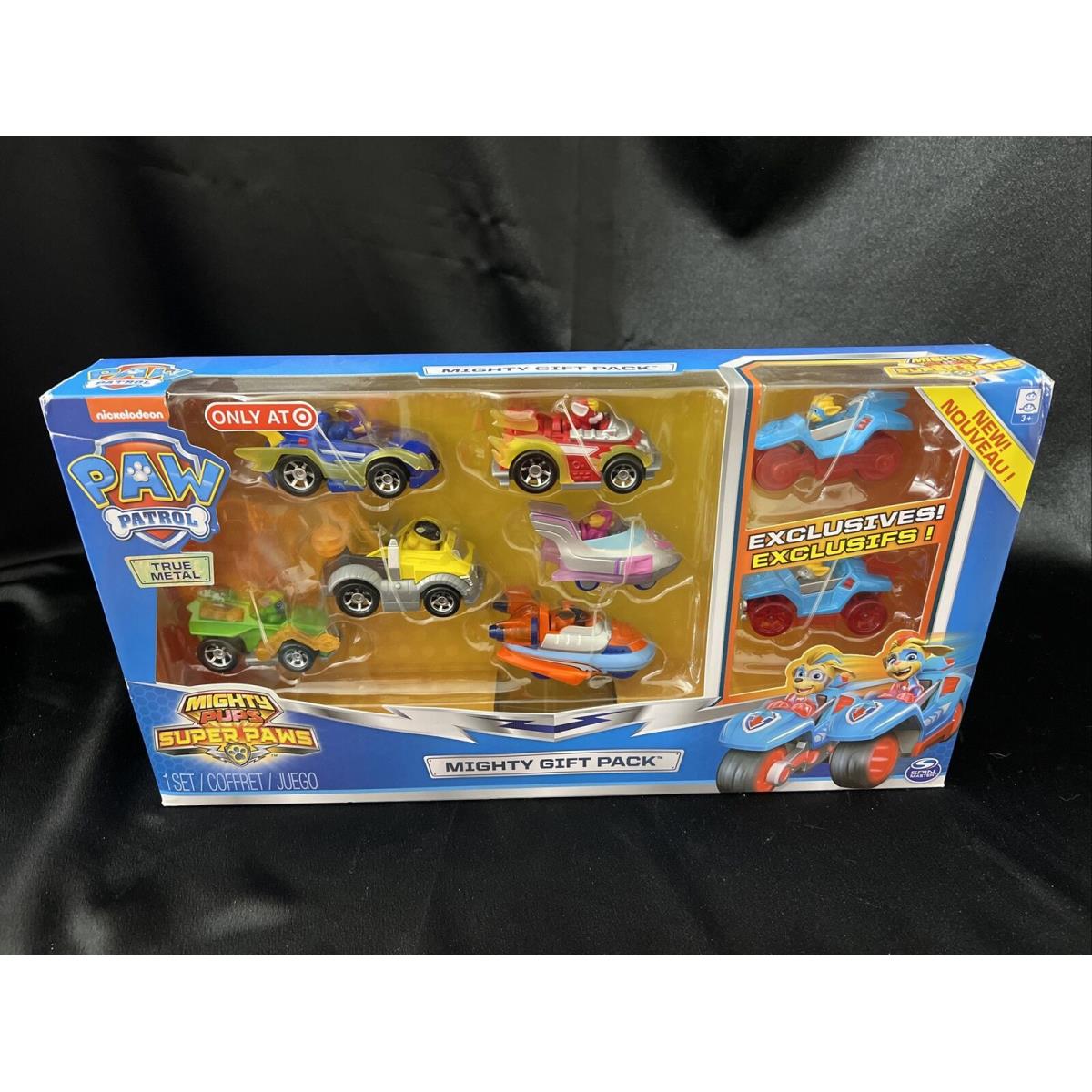 Paw Patrol Super Paws Mighty Gift Pack Target Exclusive 8 Car Pack