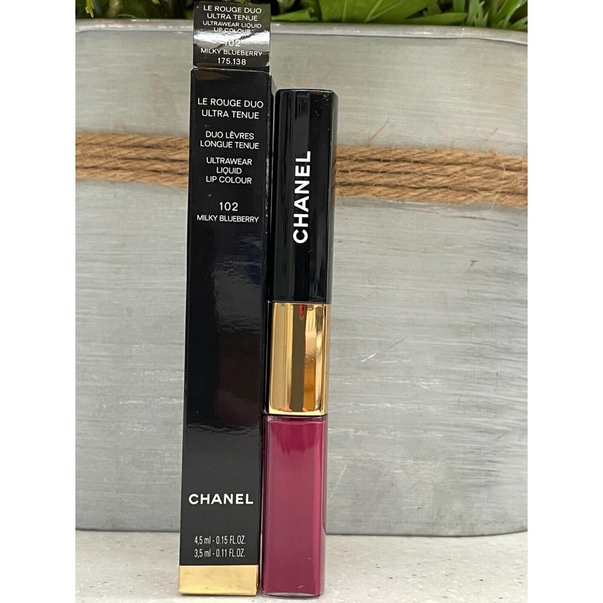 Chanel Le Rouge Duo Ultra Tenue Ultrawear Liquid Lip Colour You Pick 102 Milk Blueberry