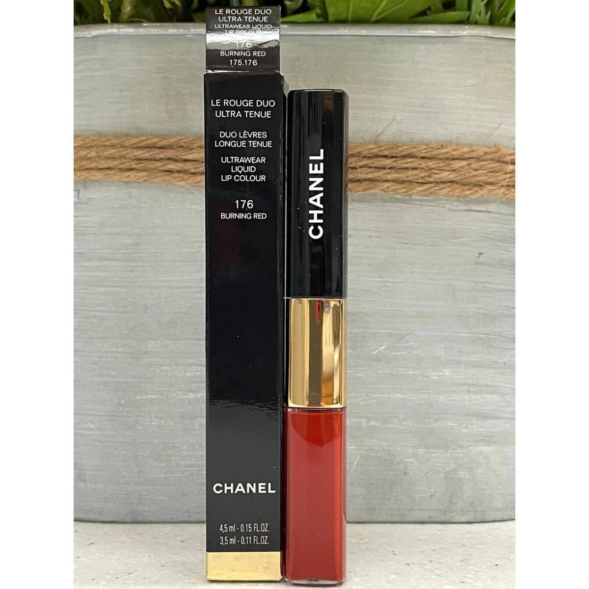 Chanel Le Rouge Duo Ultra Tenue Ultrawear Liquid Lip Colour You Pick 176 Burning red