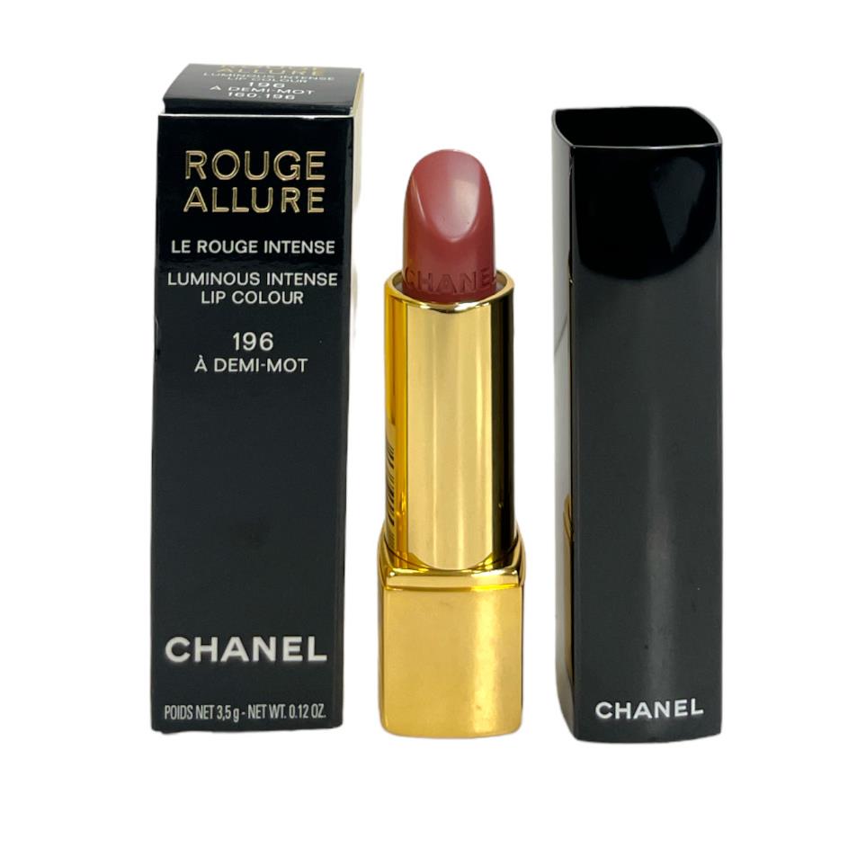 Chanel Rouge Allure Luminous Lip Color 3.5g / 0.12oz You Pick 196 A Demi-Mot