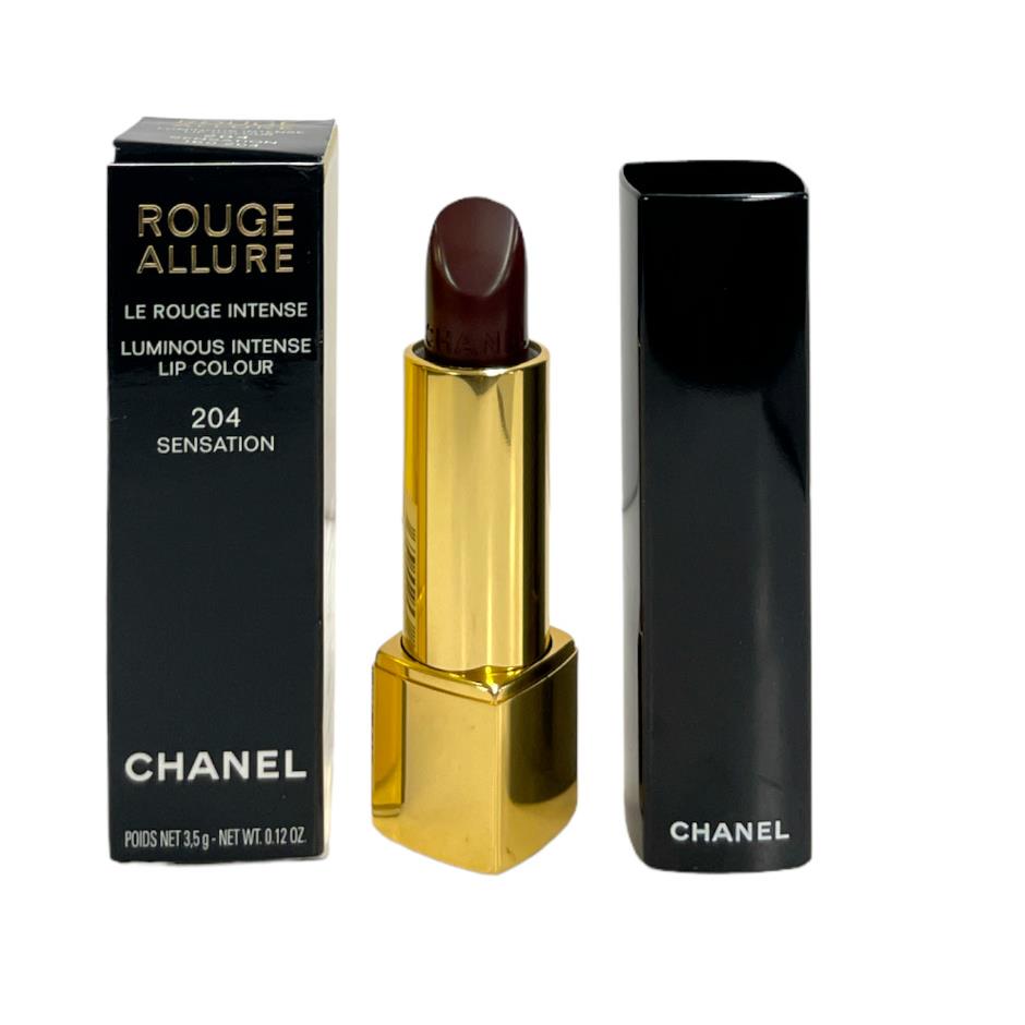 Chanel Rouge Allure Luminous Lip Color 3.5g / 0.12oz You Pick 204 Sensation