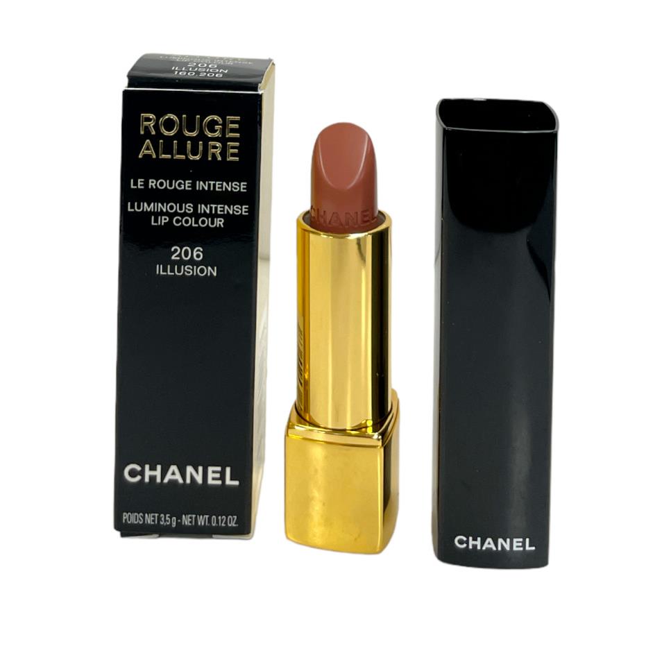 Chanel Rouge Allure Luminous Lip Color 3.5g / 0.12oz You Pick 206 Illusion