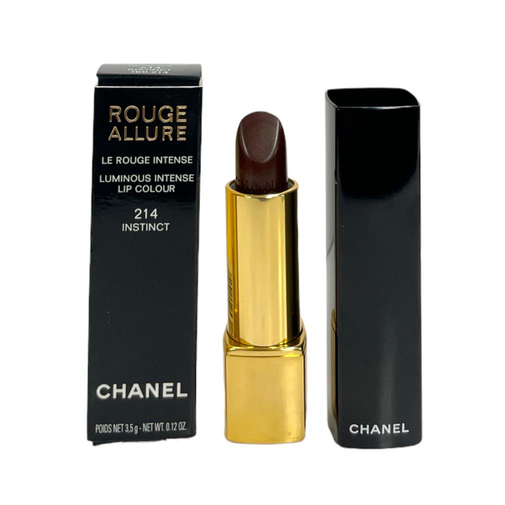 Chanel Rouge Allure Luminous Lip Color 3.5g / 0.12oz You Pick 214 Instinct