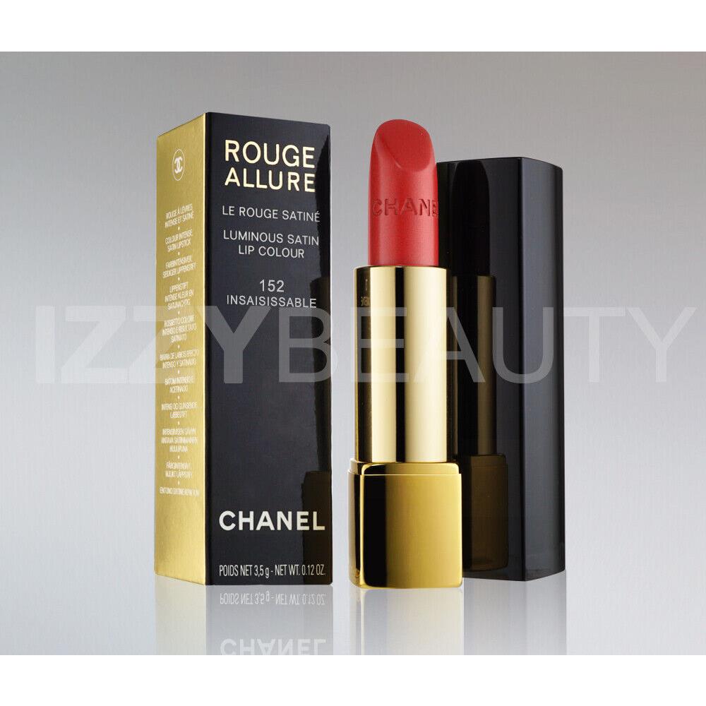 Chanel Rouge Allure Luminous Intense Lip Colour Lipstick - Pick Your Color 152 Insaisissable