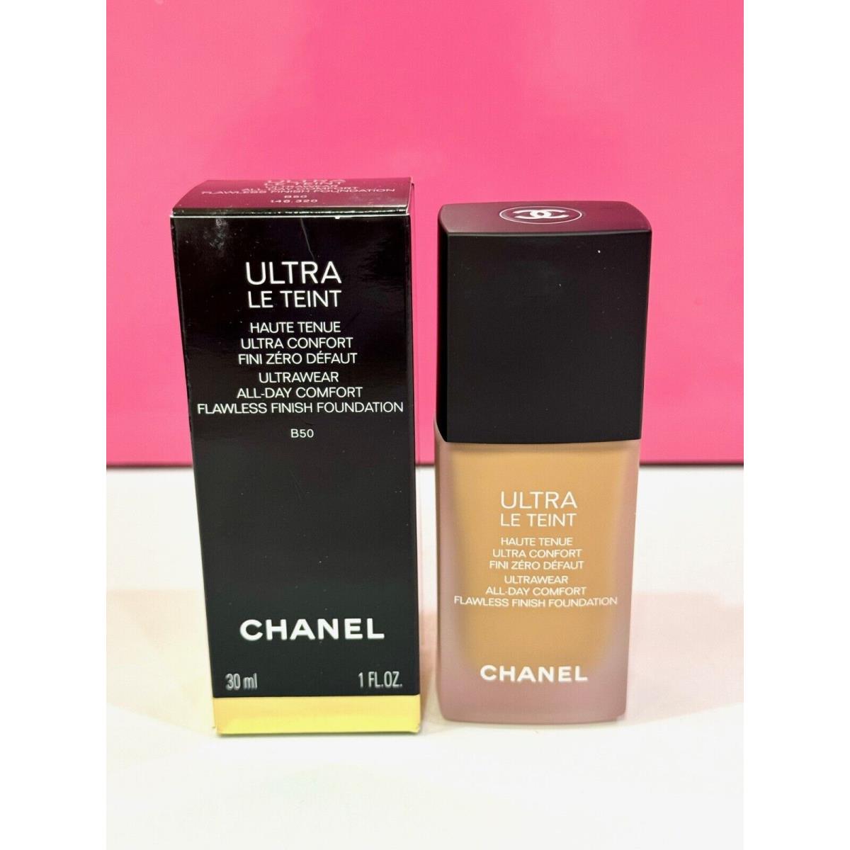 Chanel Ultra Le Teint Ultrawear All Day Comfort Foundation 1oz. Choose Shade