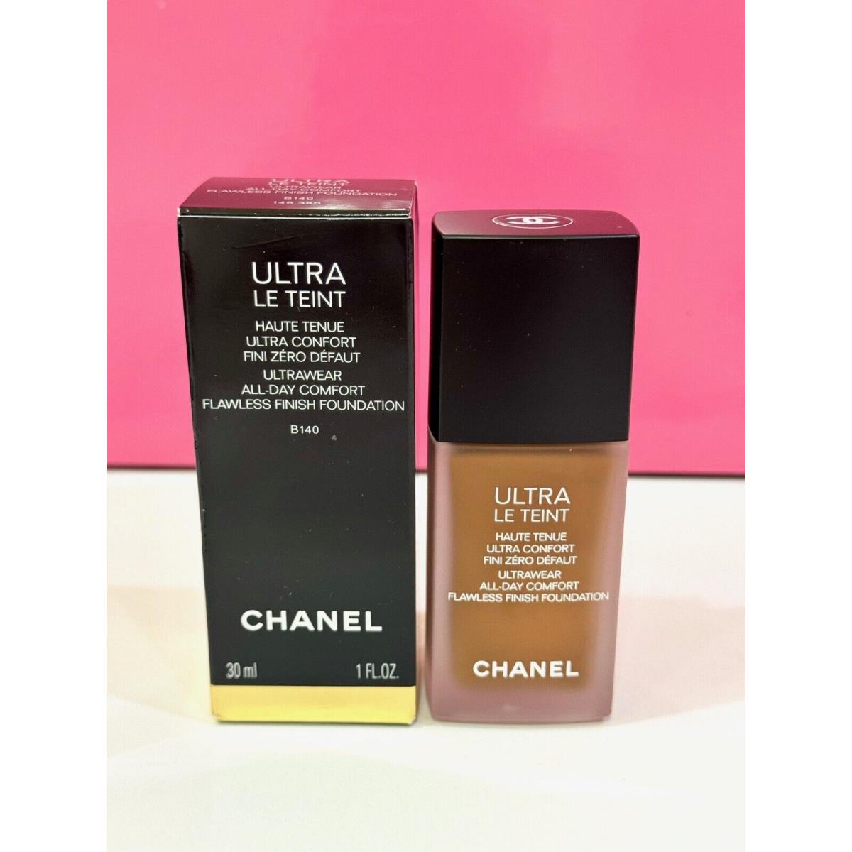 Chanel Ultra Le Teint Ultrawear All Day Comfort Foundation 1oz. Choose Shade B140