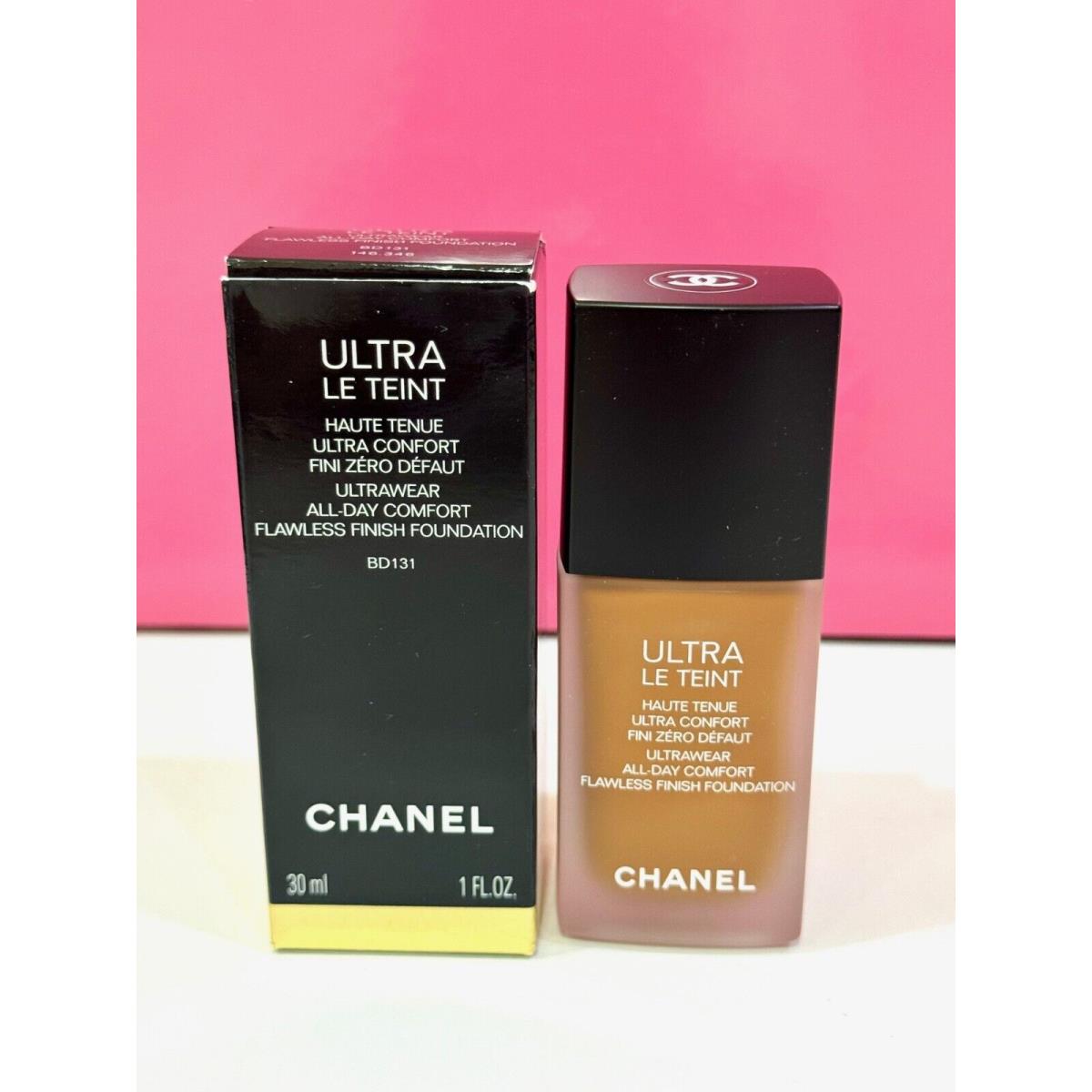 Chanel Ultra Le Teint Ultrawear All Day Comfort Foundation 1oz. Choose Shade BD131