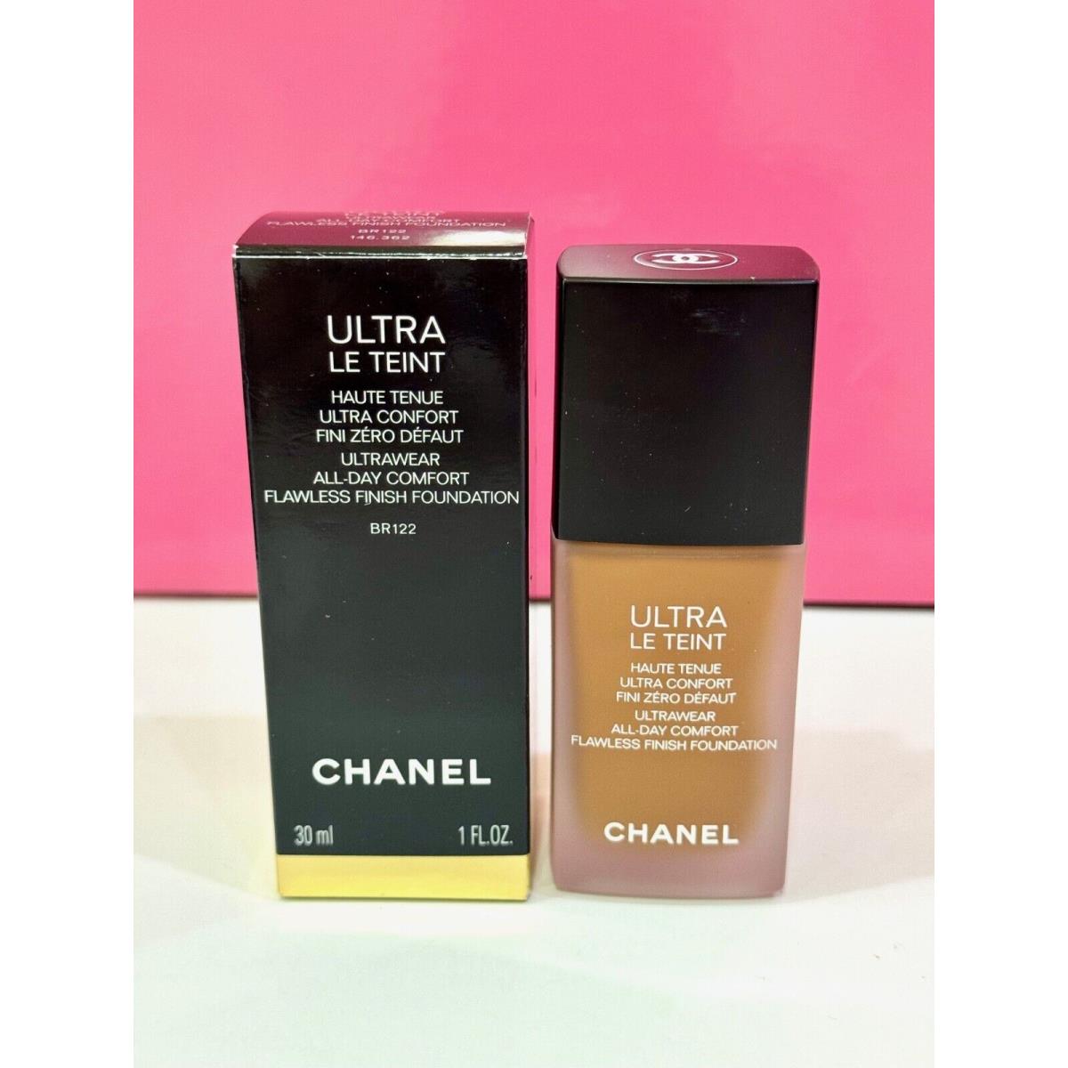 Chanel Ultra Le Teint Ultrawear All Day Comfort Foundation 1oz. Choose Shade BR122