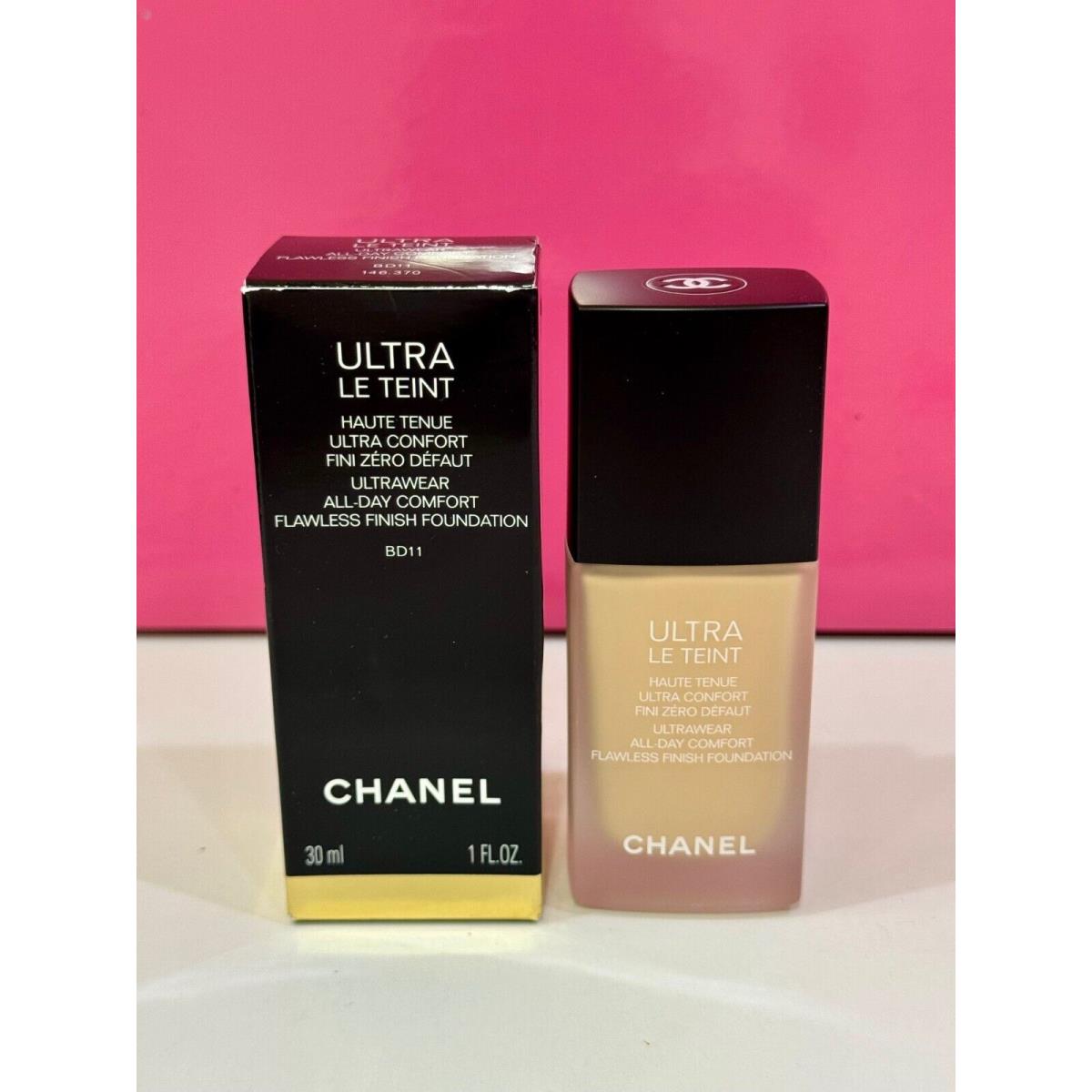 Chanel Ultra Le Teint Ultrawear All Day Comfort Foundation 1oz. Choose Shade BD11