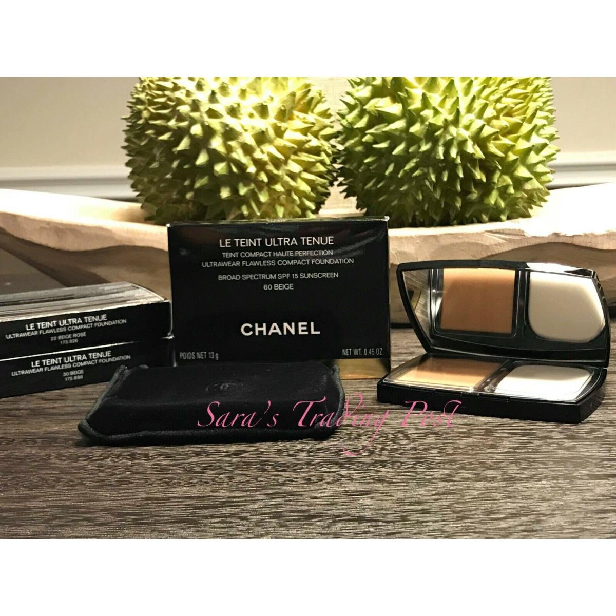 1 Chanel LE Teint Ultra Tenue Ultrawear Flawless Compact Foundation SPF15 13g+