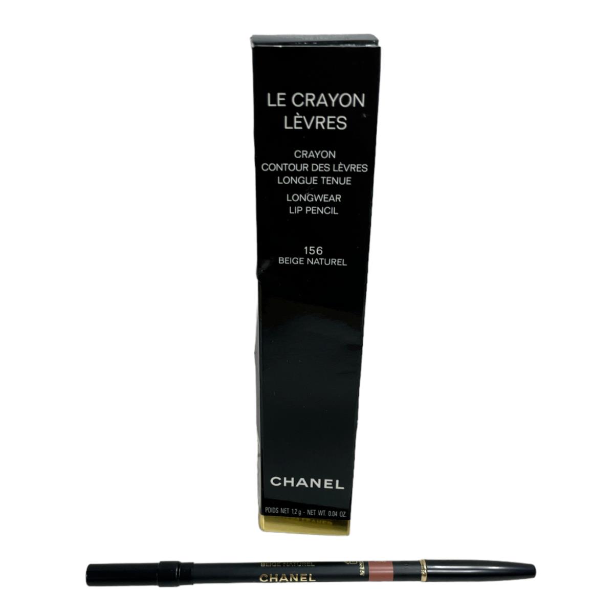 Chanel Le Crayon Levers Longwear Lip Pencil 1.2g/0.04oz You Pick 156 Beige Naturel