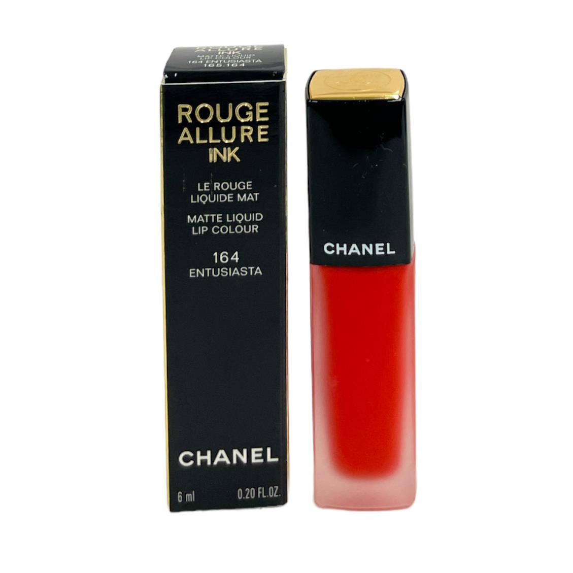 Chanel Rouge Allure Ink Matte Liquid Lip Color 6mL / 0.20oz You Pick 164 Entusiasta