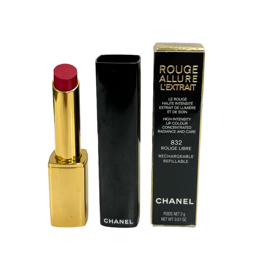 Chanel Rouge Allure L`extrait High Intensity Lip Color 2g / .07oz You Pick 832 Rouge Libre