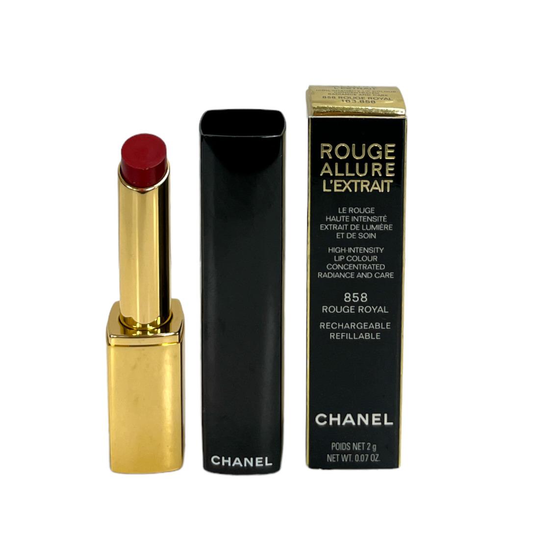 Chanel Rouge Allure L`extrait High Intensity Lip Color 2g / .07oz You Pick 858 Rouge Royal