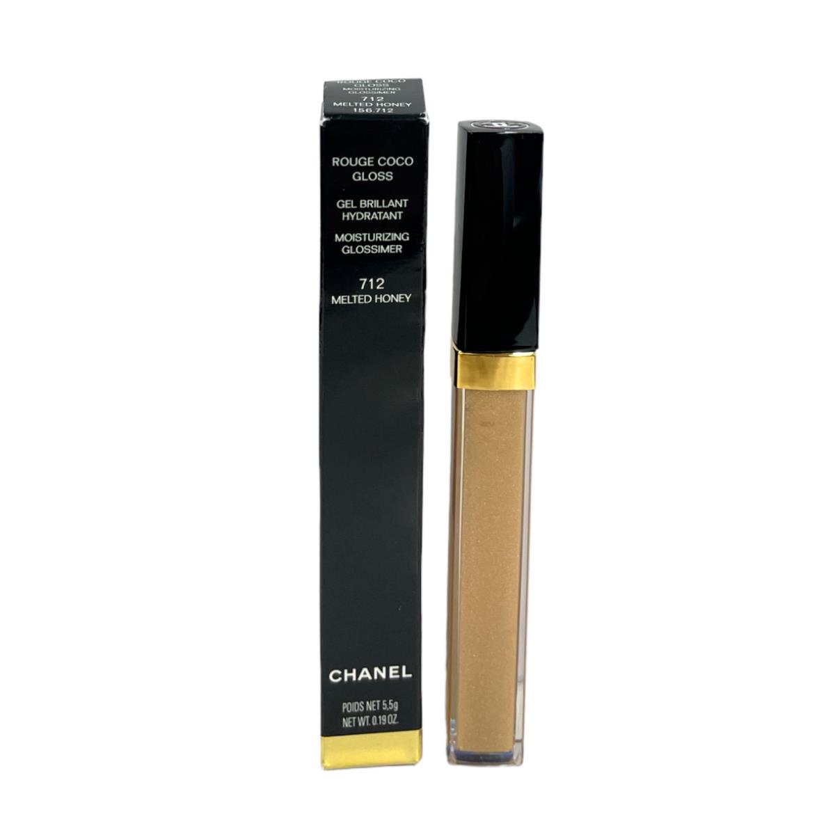 Chanel Rouge Coco Gloss Moisturizing Glossimer 5.5g / 0.19oz You Pick - 712 Melted Honey