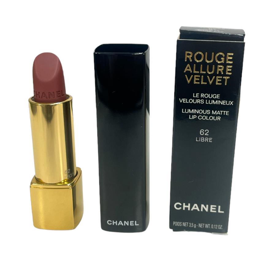 Chanel Rouge Allure Velvete Luminous Matte 3.5g/0.12oz As Seen In Pics 62-Libre