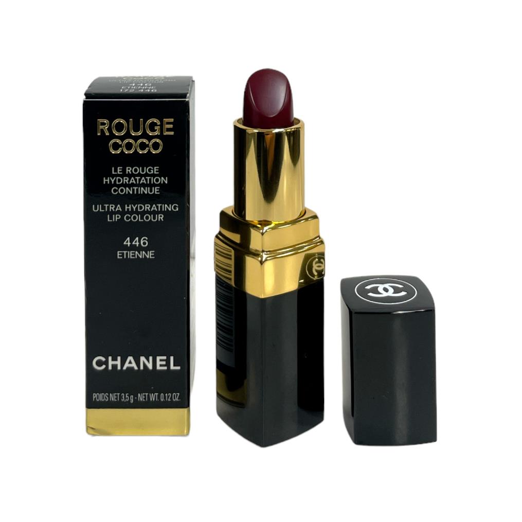 Chanel Rouge Coco Ultra Hydrating Lip Colour 3.5g / 0.12oz You Pick 446 Etienne