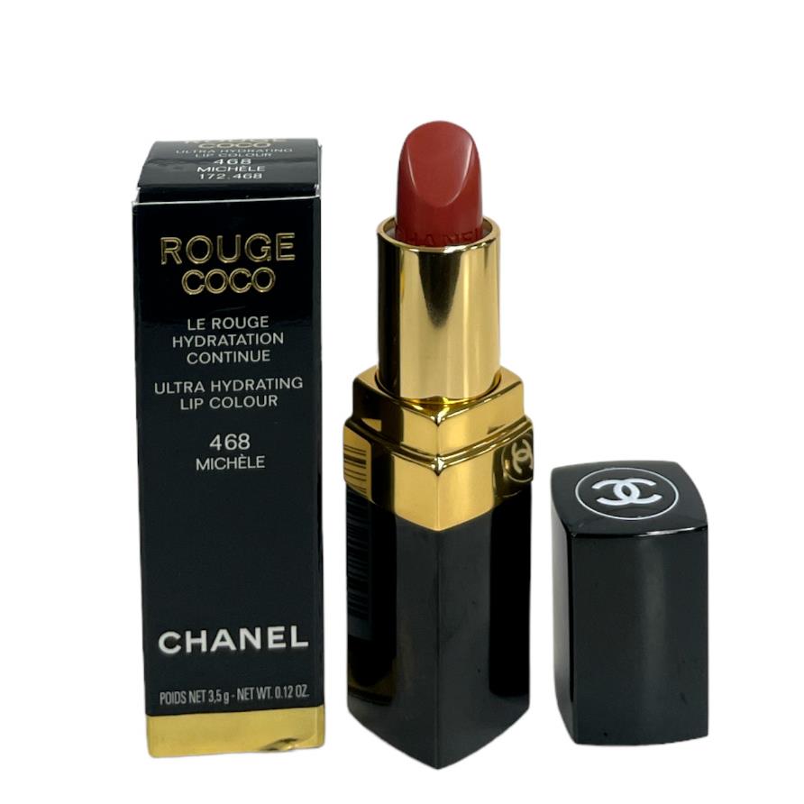 Chanel Rouge Coco Ultra Hydrating Lip Colour 3.5g / 0.12oz You Pick 468 Michele