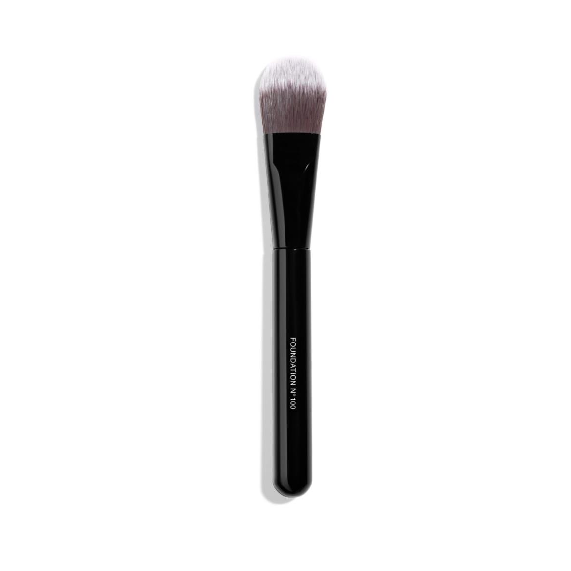 1 Chanel Les Pinceaux DE Chanel Makeup Brush +gift Pick N°100 Foundation Brush Teint