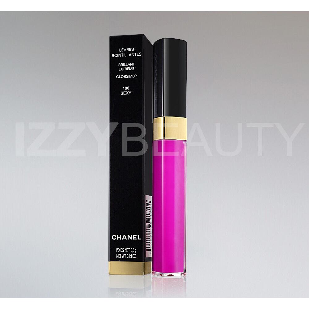 Chanel Glossimer Lipgloss Levres Scintillantes - Pick Your Color 186 Sexy