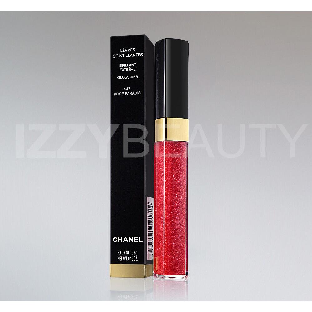 Chanel Glossimer Lipgloss Levres Scintillantes - Pick Your Color 447 Rose Paradis