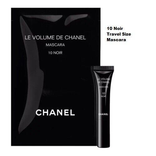 Chanel Goodies Mascara Primer/base Travel Pouch Boxes Eyeliner 10 Noir Black Mascara - Travel Size