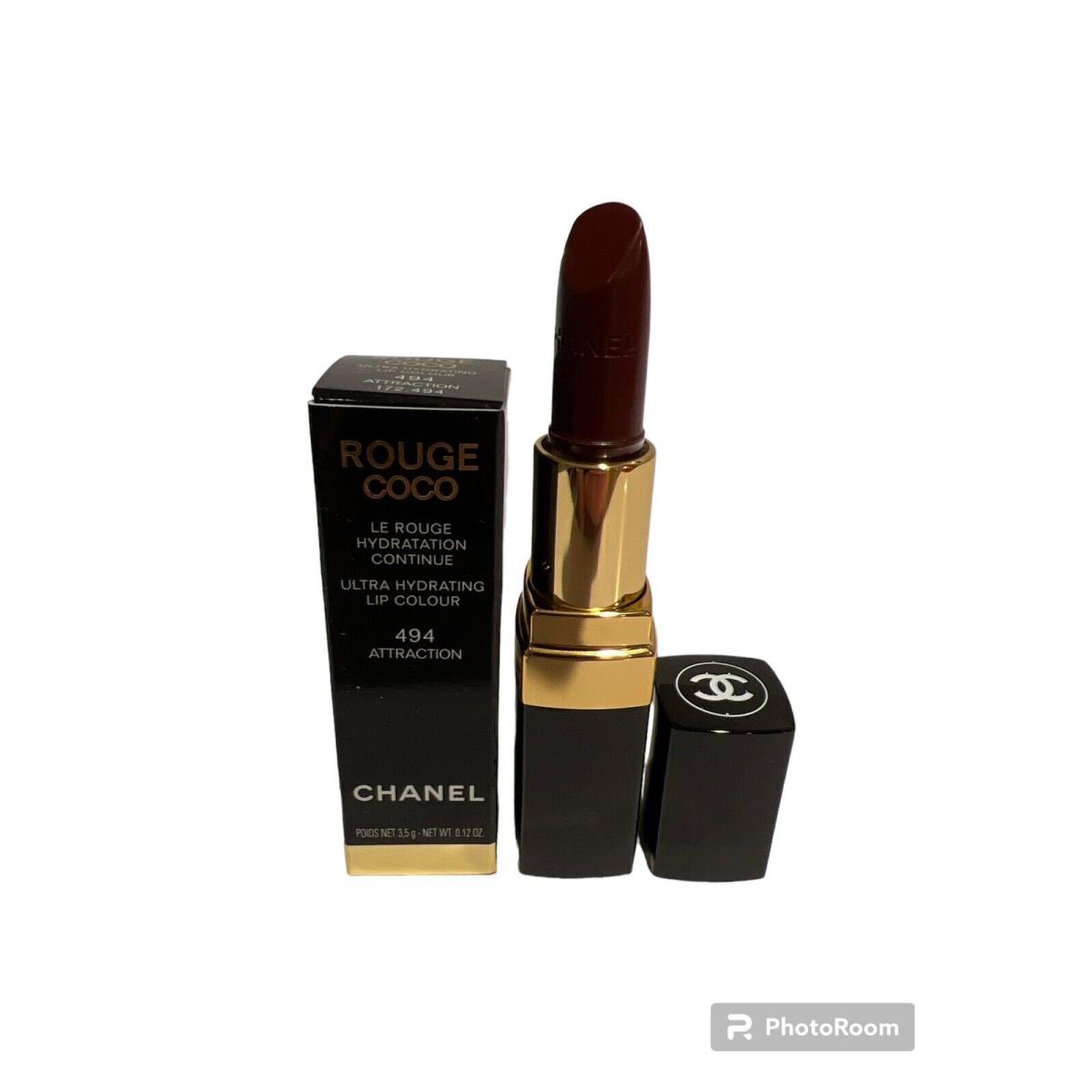 Chanel Rouge Coco Ultra Hydrating Lip Colour 494 Attraction 3.5G/0.12Oz