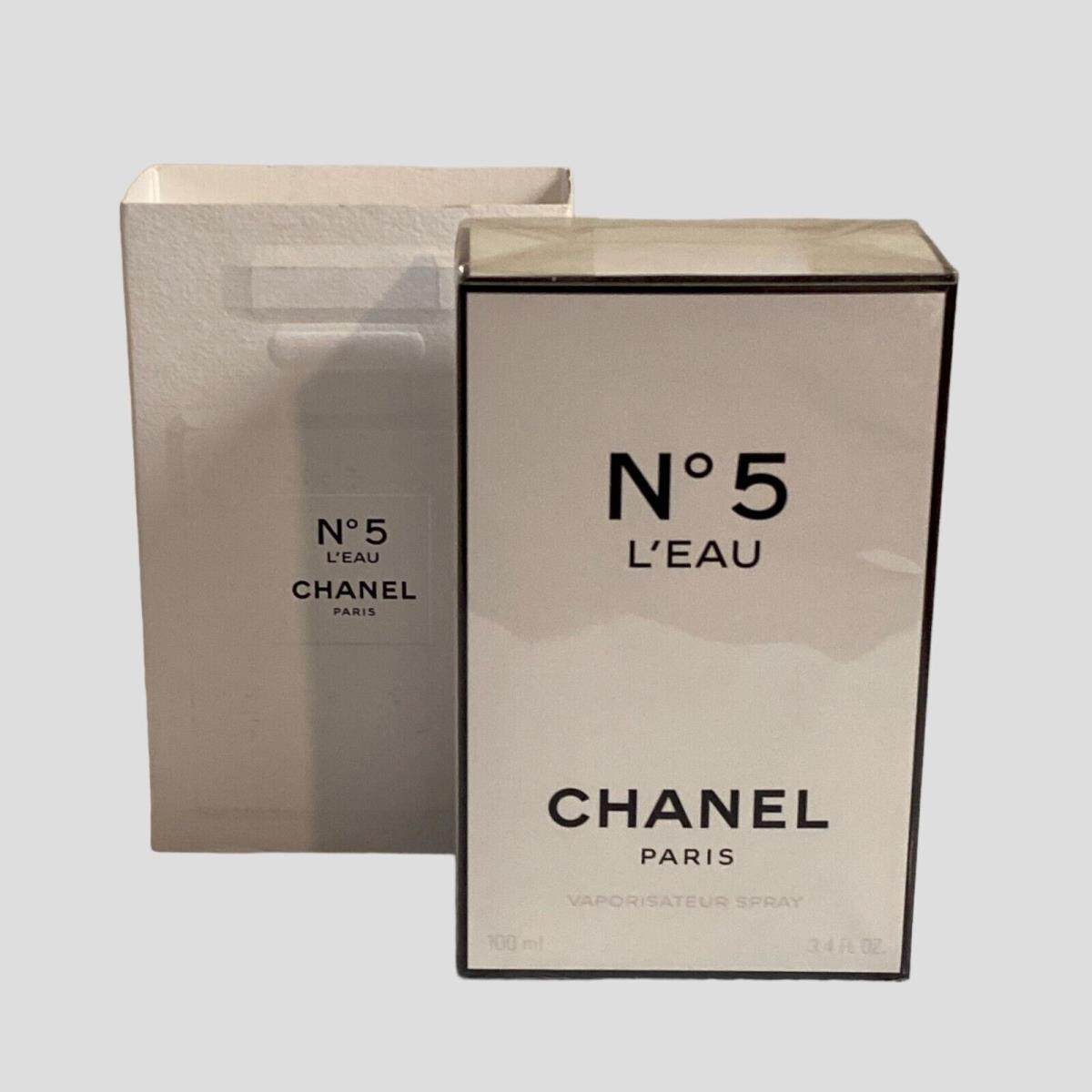 Chanel No. 5 L`eau Vaporisateur Spray 3.4 oz / 100 ml