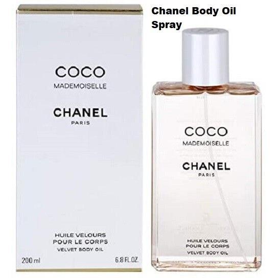 Chanel Coco Mademoiselle Silky Body Oil 6.8 oz / 200 ml Spray