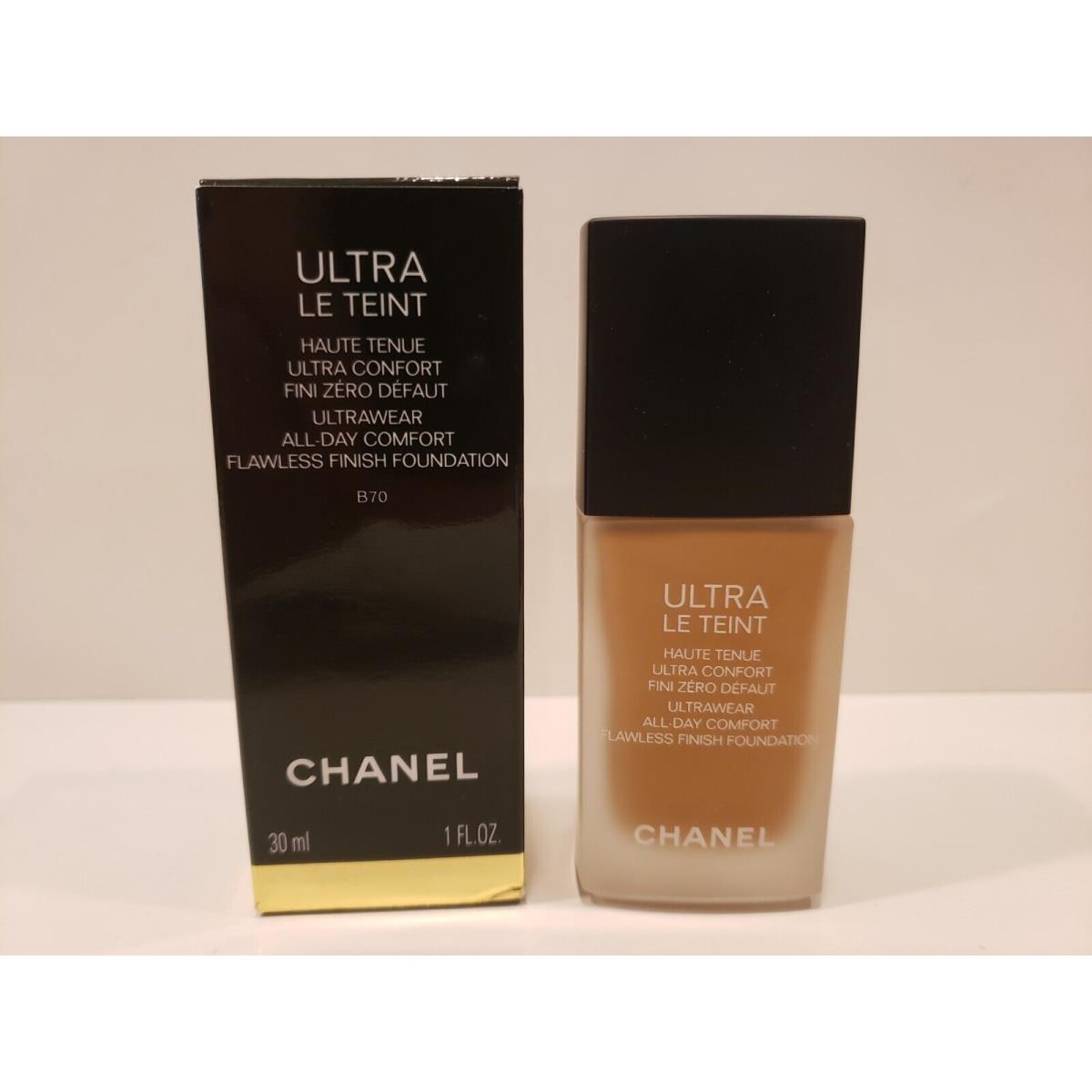 Chanel Ultra Le Teint Ultrawear All Day Comfort Flawless Liquid Foundation B70