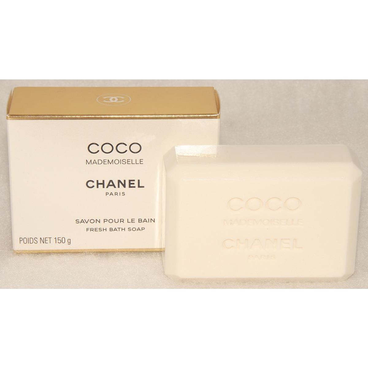 Chanel Coco Mademoiselle Perfume Scented 5.3 oz Bar Bath Body Soap Box