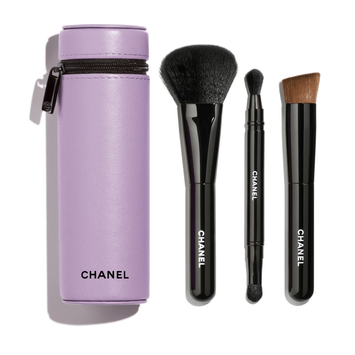 Chanel Codes Couleur Limited Edition Essential Brush Set with Pouch 135