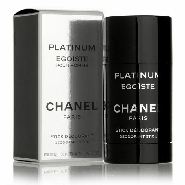 Chanel Egoiste Platinum For Men Deodorant Stick 2.0oz / 75ml / 60g