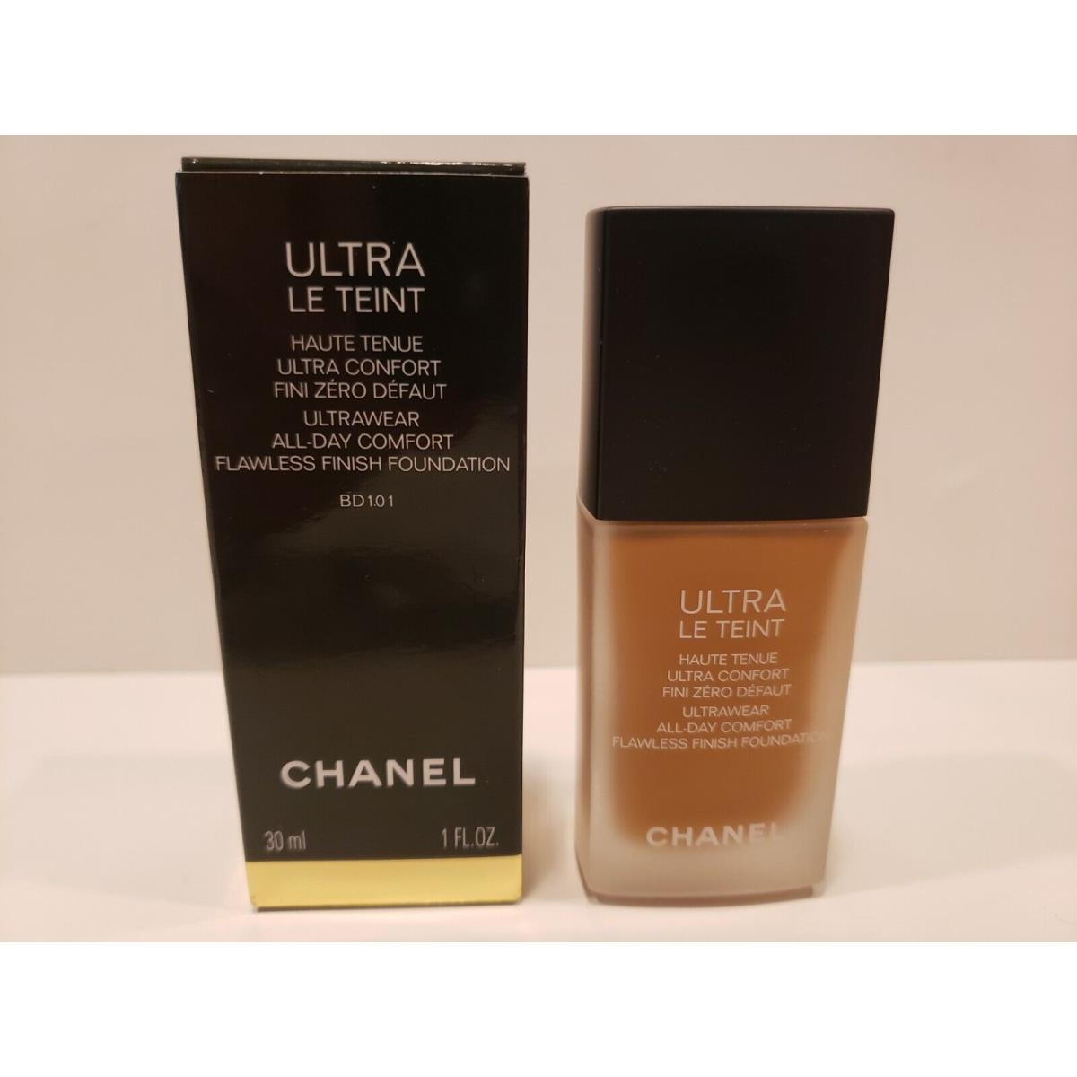 Chanel Ultra Le Teint Ultrawear Flawless Liquid Foundation BD101 1oz