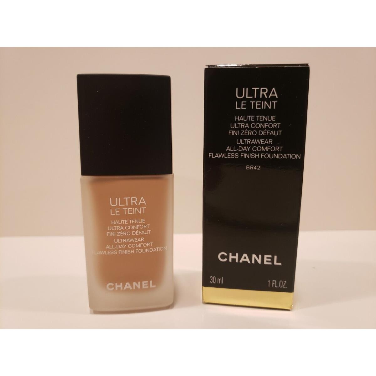 Chanel Ultra Le Teint Ultrawear All Day Comfort Flawless Liquid Foundation BR42