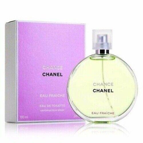 Chanel Chance Eau Fraiche Women 3.4oz / 100ml Edt Spray Box