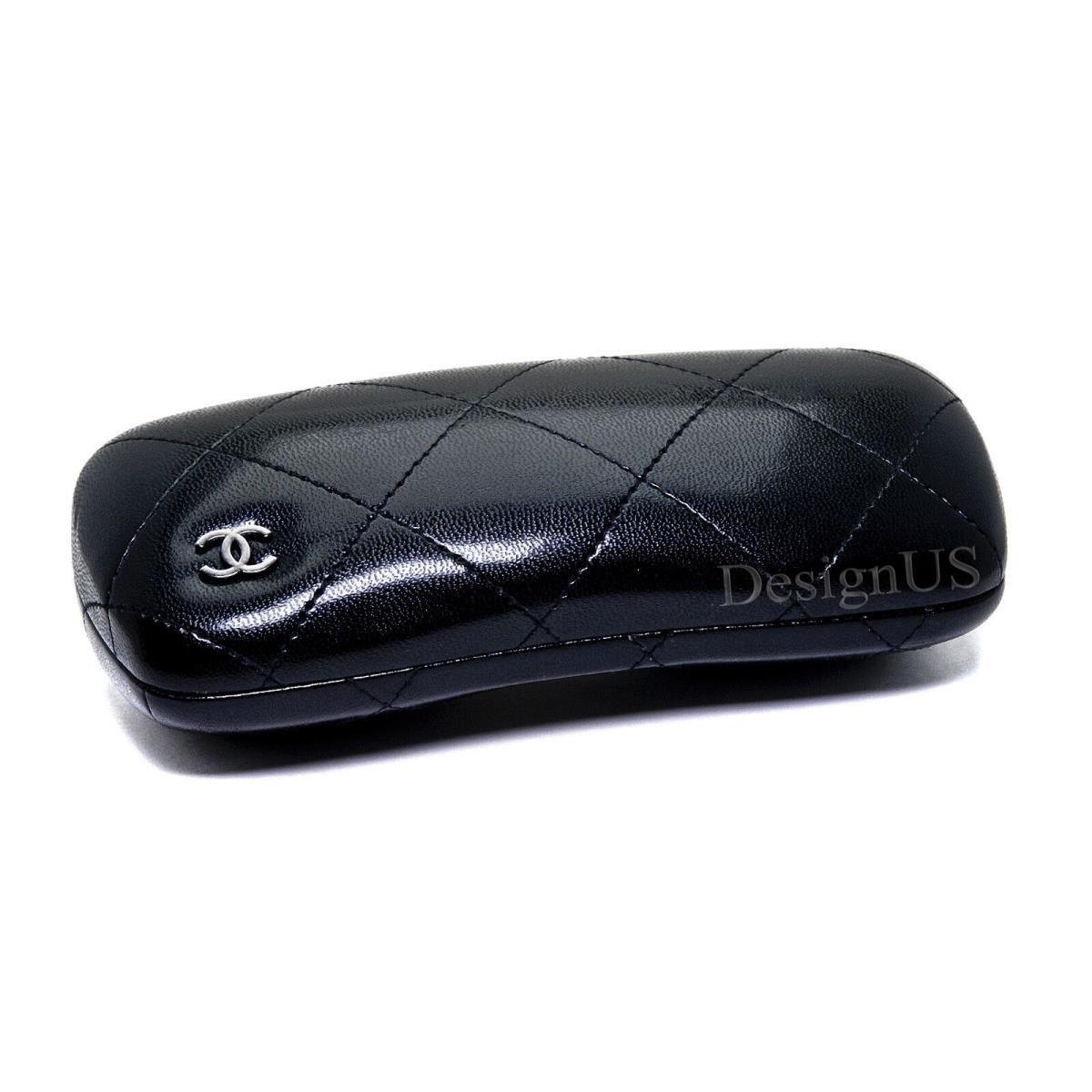 Chanel Black Quilted Case Size Small For Eyeglasses Made Italy