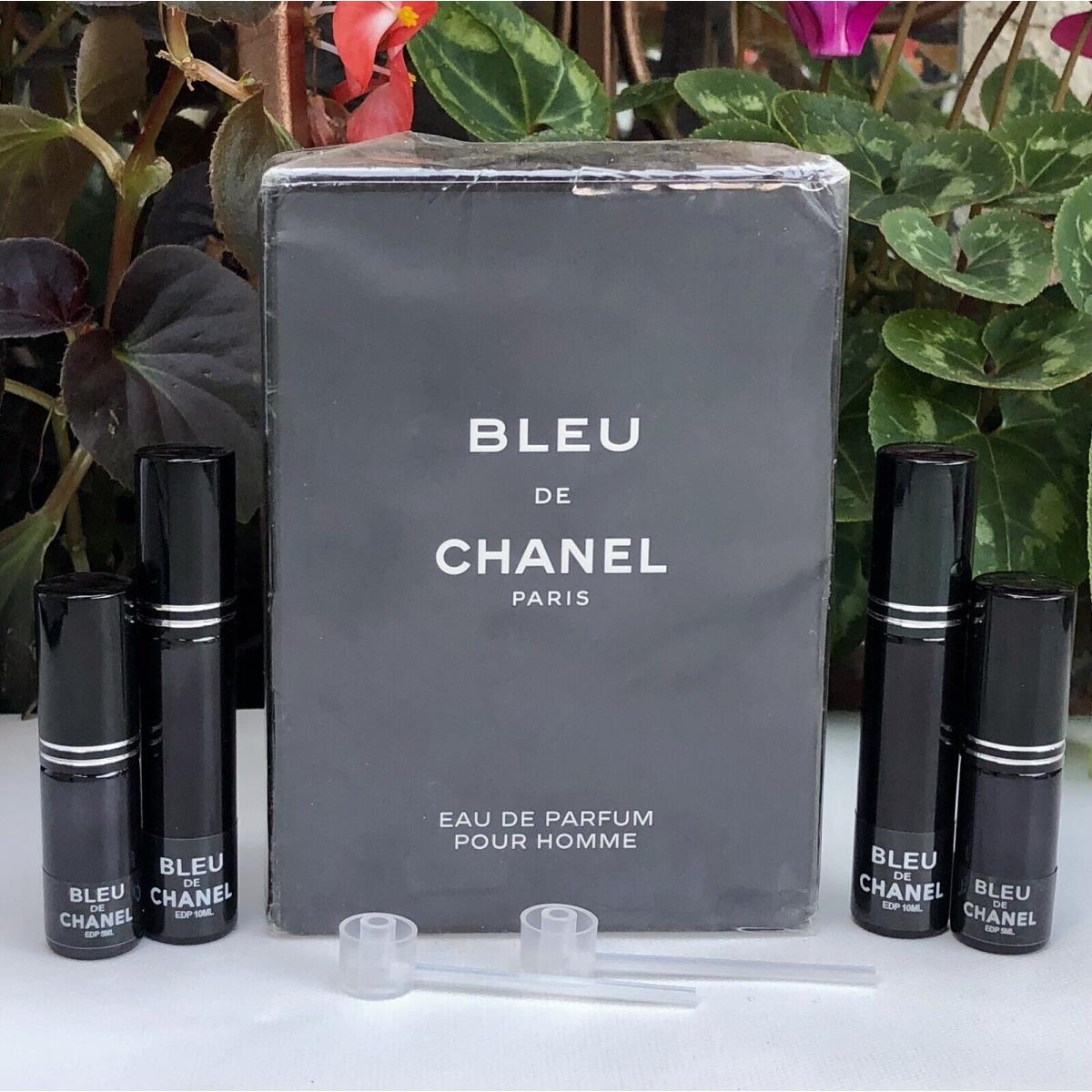 Bleu de Chanel Men Edp 5oz Cologne Spray Seald +travel Extras