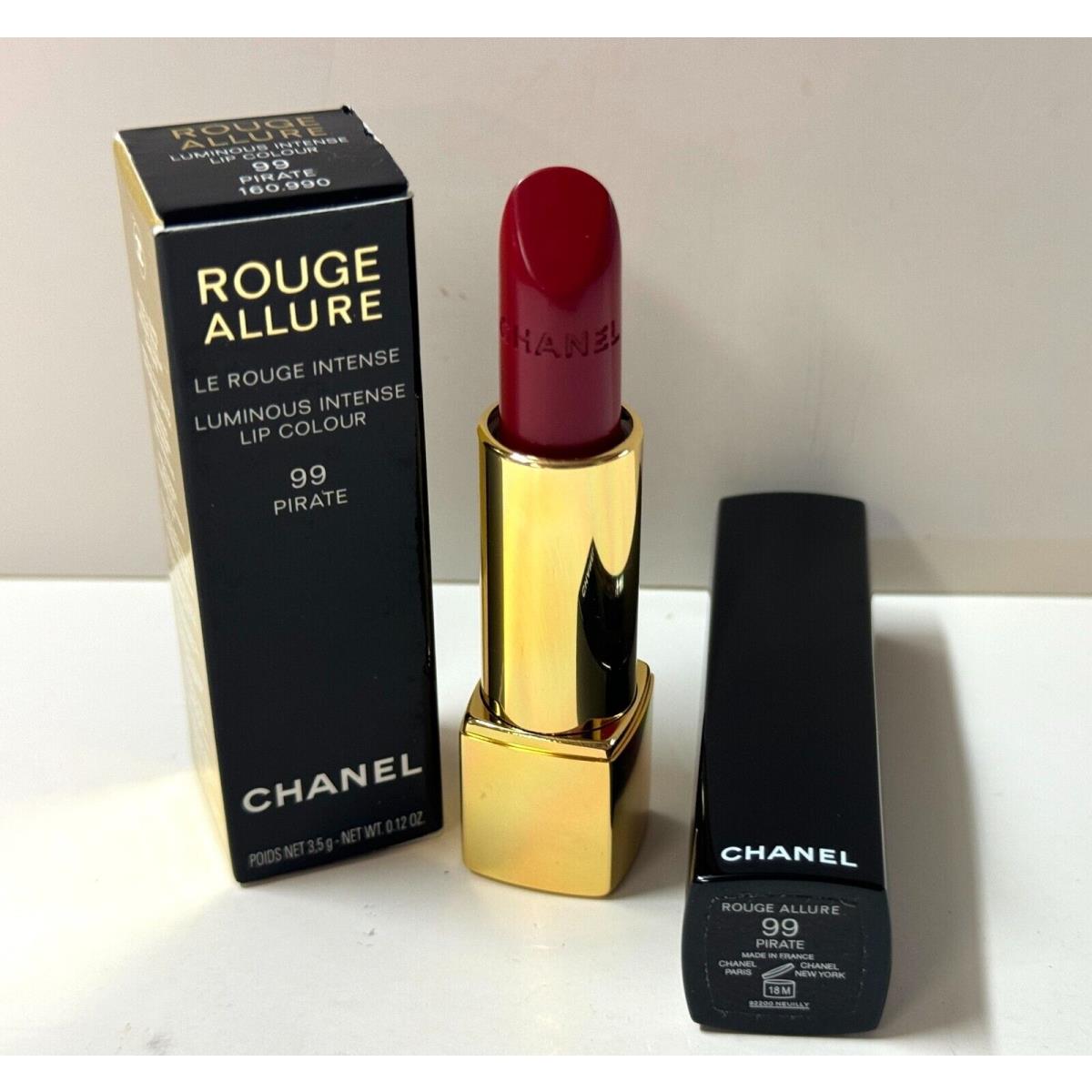 1 x Pirate 99 By Chanel Rouge Allure Le Rouge Satine Lip Colour