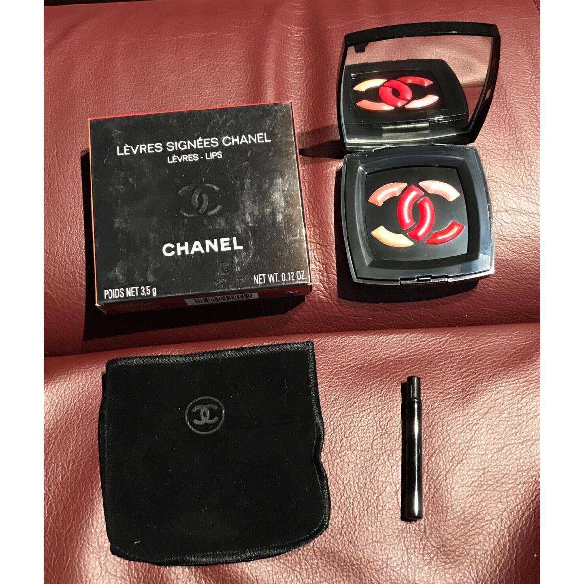 Chanel Ltd Edition Satin Lip Cream IN Double CC Design Box - Levres