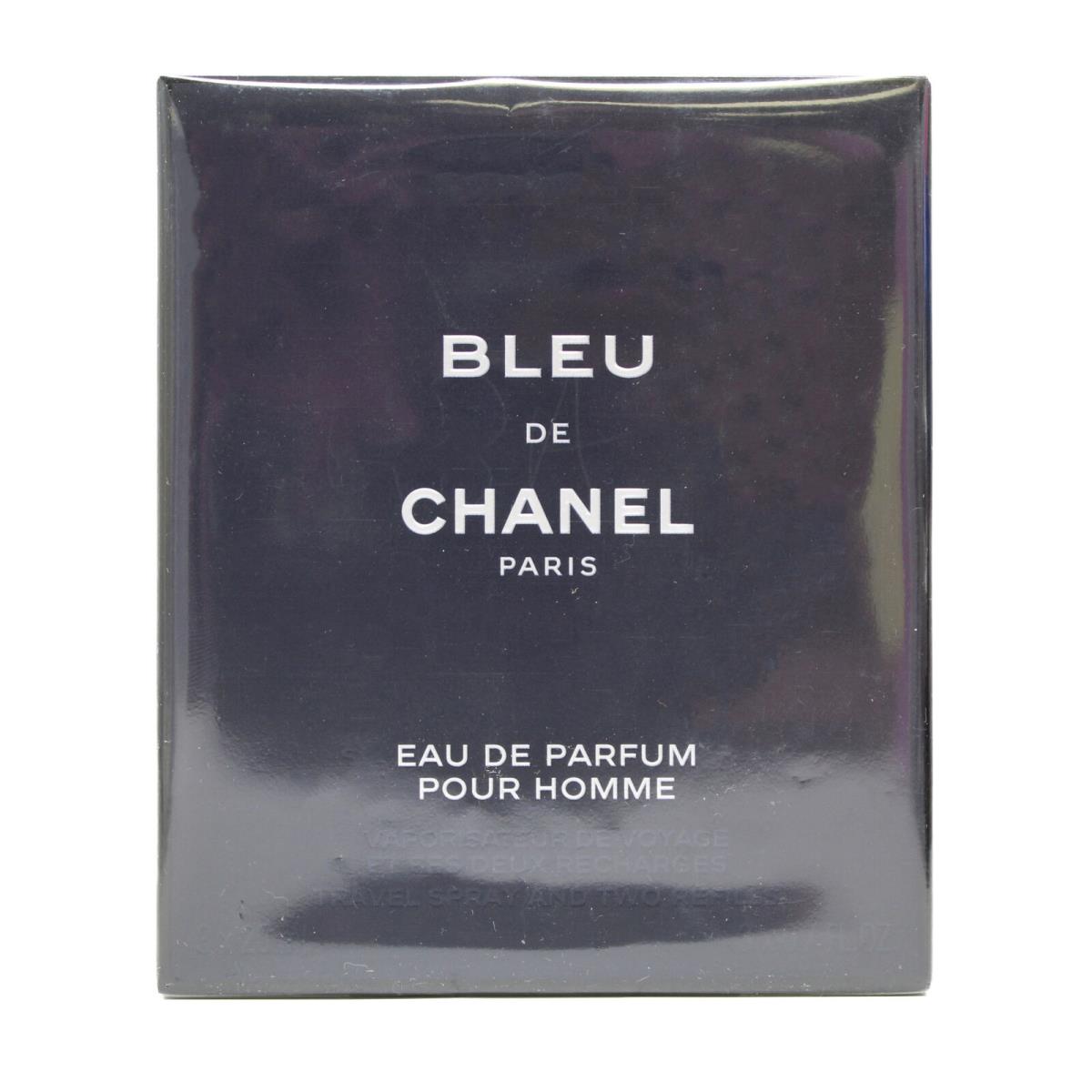 Chanel Bleu De Chanel Eau De Parfum Travel Spray 3 x 0.7 Ounce