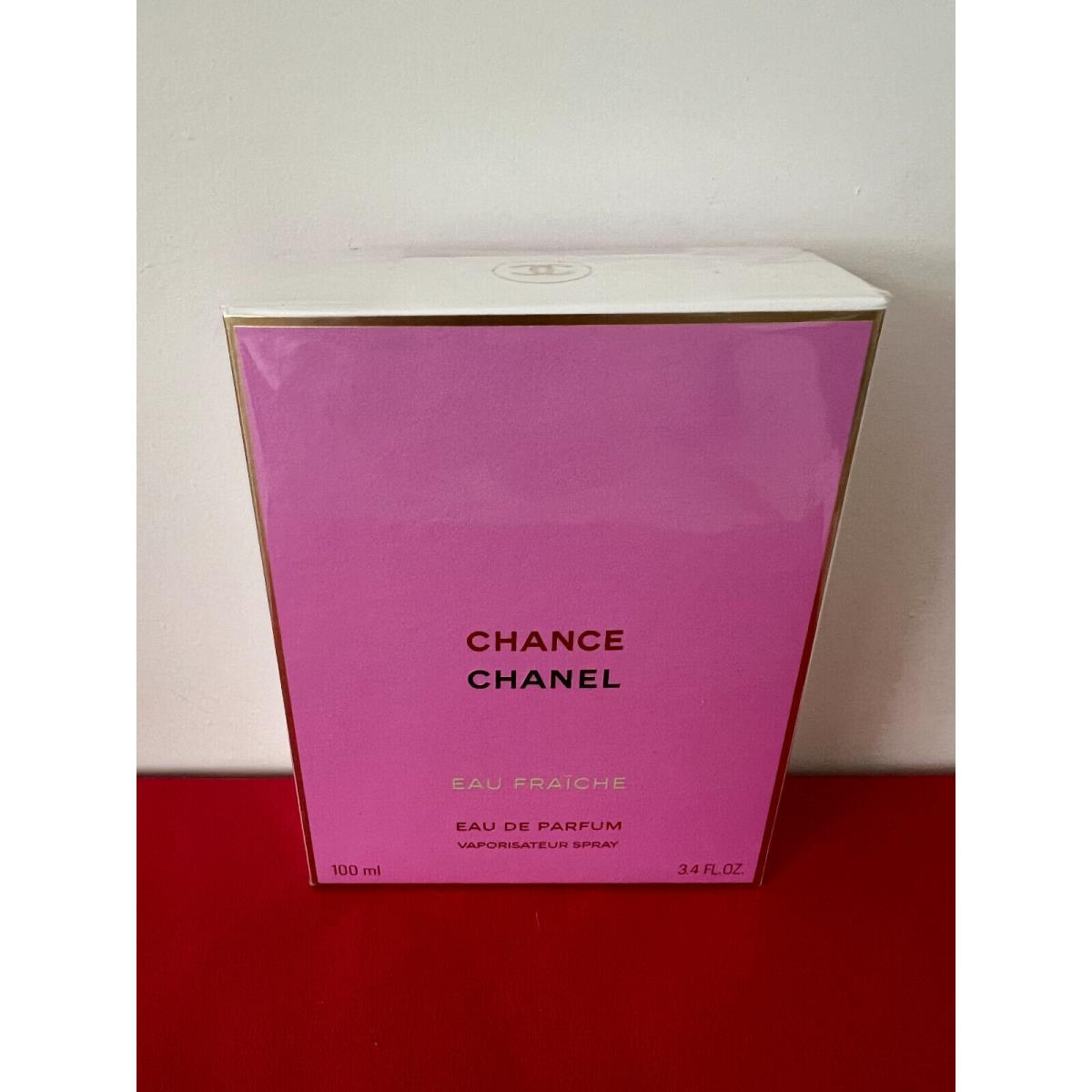 Chanel Chance Eau Fraiche Edp Spray Women 3.4 oz / 100 ml - Box