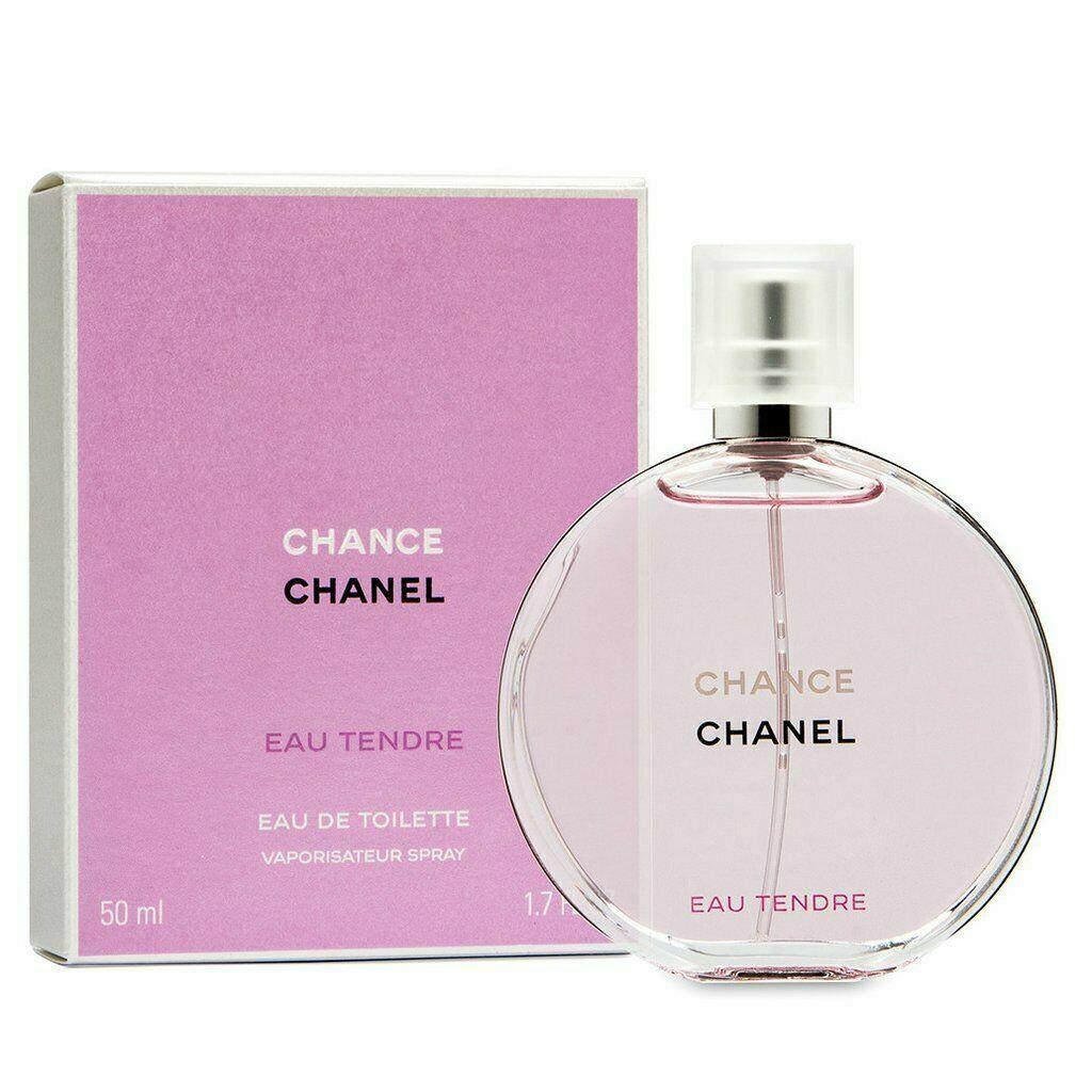 Chanel Chance Eau Tendre Women 1.7oz / 50ml Edt Spray Box