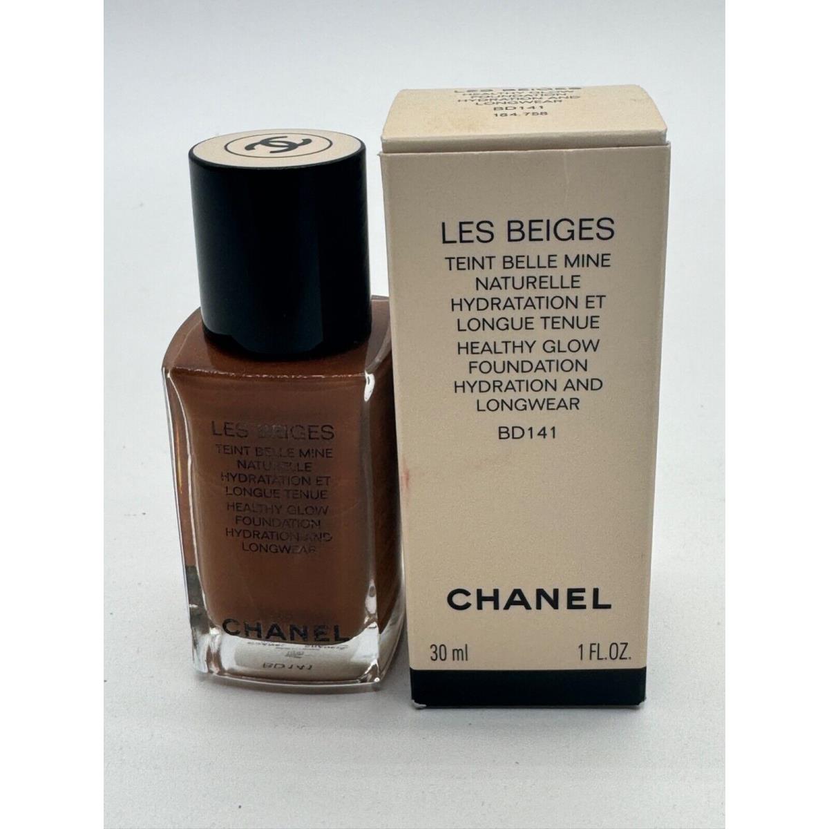 Chanel Les Beiges Foundation BD141 Hydration Longwear Intense Deep Golden 30 ml