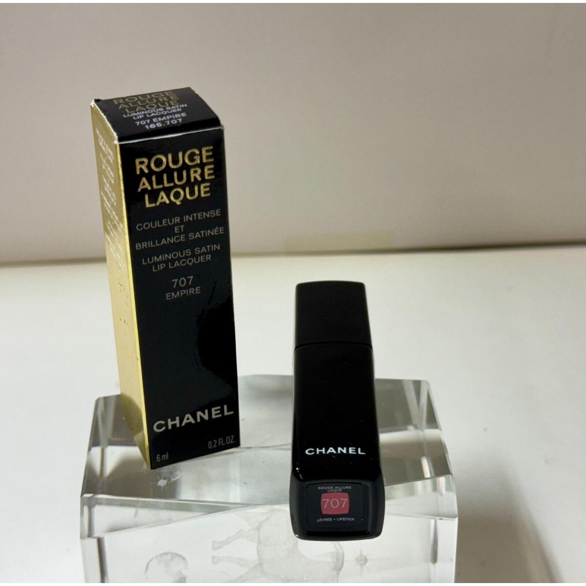 1 x 707 Empire Rouge Allure By Chanel Lip Laqure