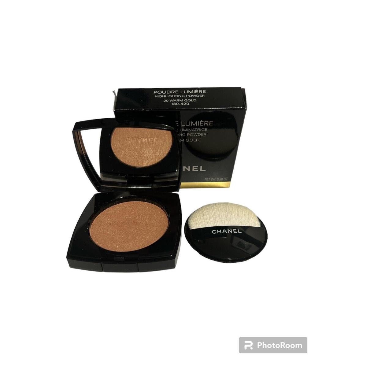 Chanel Poudre Lumiere Highlighting Powder 20 Warm Gold 8.5g