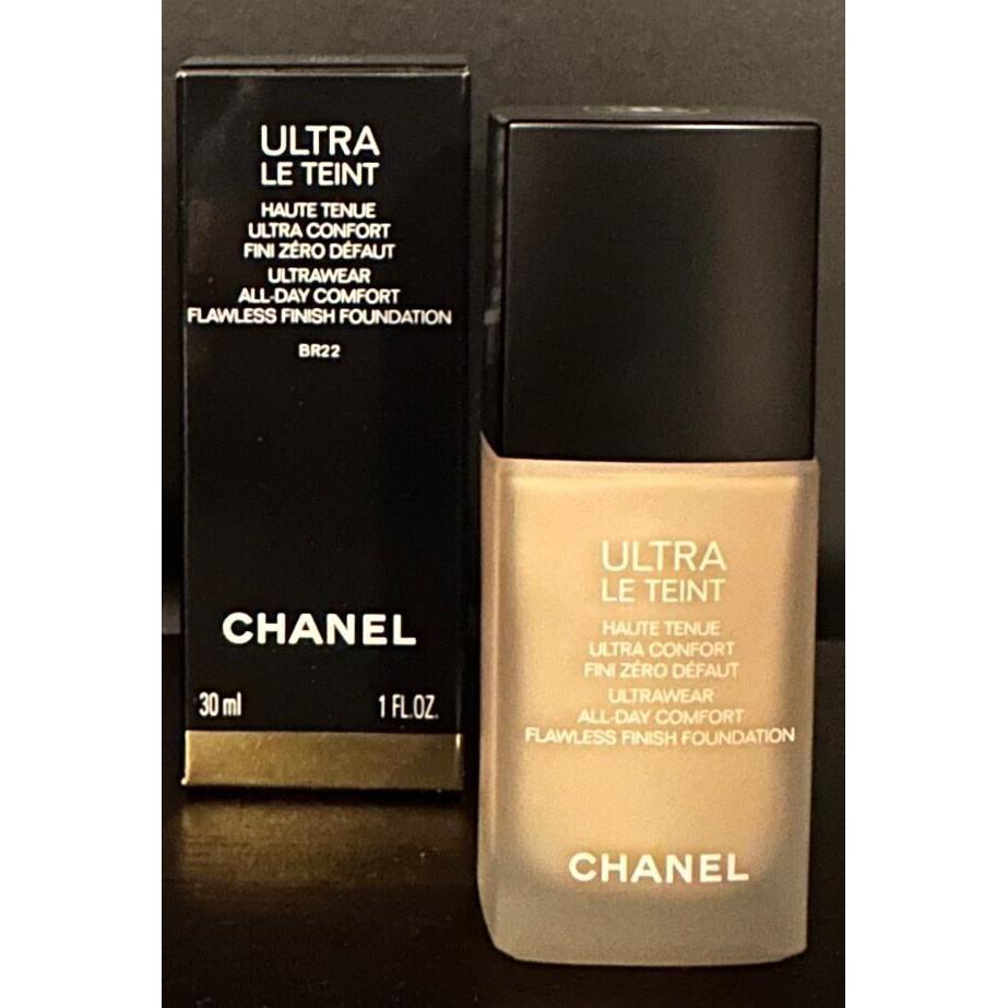 Chanel Ultra LE Teint Ultrawear Flawless Finish Foundation BR22 1 oz