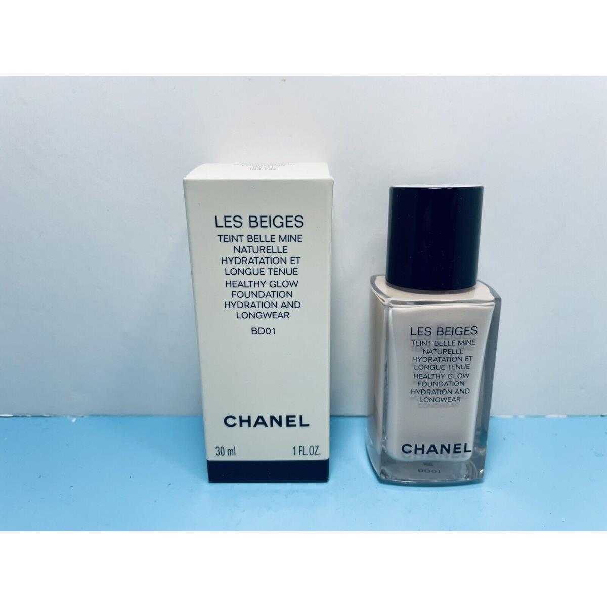 Chanel - Les Beiges - Healthy Glow Foundation -BD01 -184.720 - 1 OZ -new Boxed