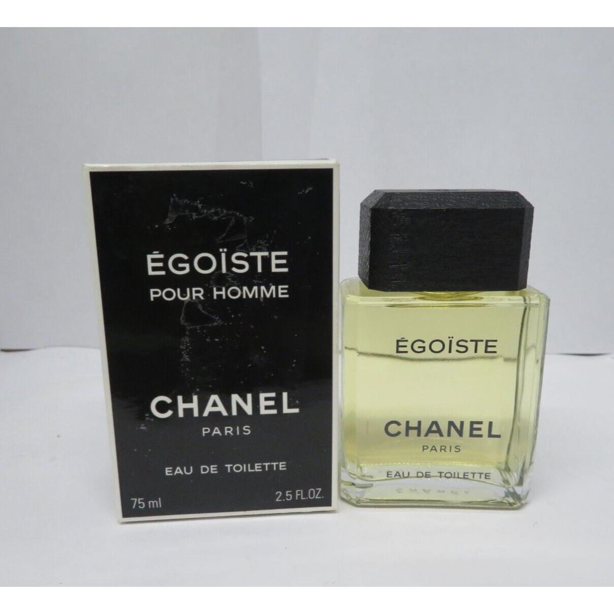 Egoiste Pour Homme BY Chanel Eau DE Toilette Splash 2.5 oz/75 ml Rare Vintage